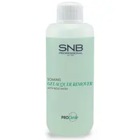 Dizolvant pentru Îndepărtarea Ojei Semipermanente cu Acetonă și Apă de Trandafiri SNB Professional 110 ml