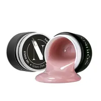 Gel FIBER de Construcție Fără HEMA Roz Cald Noriko Nails Studio Gel Warm Pink 50 g
