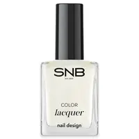 Lac de unghii Alb Sidefat SNB Professional NLC35 Ladena